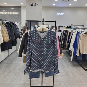 [ab.f.z]AFZ1HB41/봄 컬러가 예쁜 빅카라 블라우스_IC