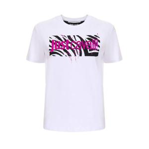 저스트까발리 반팔 티셔츠 76PAHG07 CJ300003 White