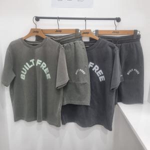 [지프]가먼트 다잉셋업 반팔티셔츠세트 JQ2TSU209TSU909_JK