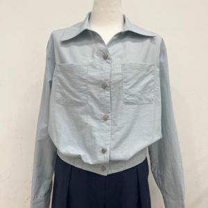 [플라스틱아일랜드]블루종 블라우스(PR2WB864)