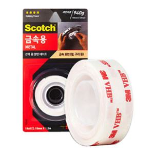 3M Scotch ST115 강력 백색 VHB 다용도 폼 양면테이프 두꺼운양면테이프 폼양면용테이프 강력접착테이프 양