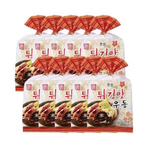 한성기업 튀김맛 우동 2인분 423g X 10개
