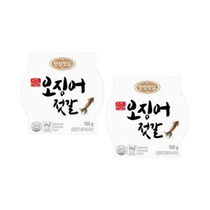 한성기업 한성젓갈 오징어젓갈 150g X 2개