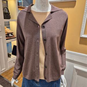 [BCBG] 비씨비지 여름25 튤레 카라넥 가디건 B5B4K108