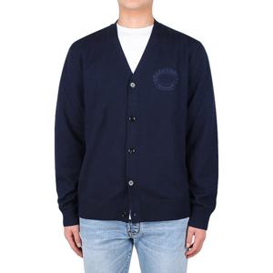[버버리] 엠브로이더리 오크 리프 울 가디건 (8063637)
