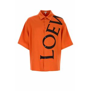 [LOEWE] 라프리마 남성 셔츠 H526Y05WDV ORANGEBLACK 오렌지 /2