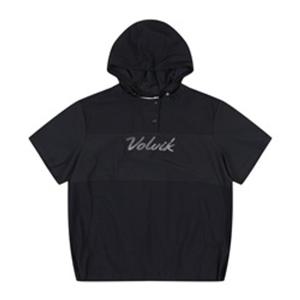 여성 골프 에센셜 후드 블럭킹 아노락반팔티셔츠 VLTSP395