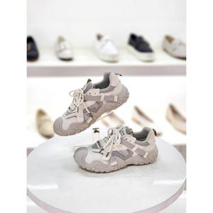 세레스 세이브존09 여성 고프코어 더블끈 메쉬 스니커즈 3.5cm LR4504