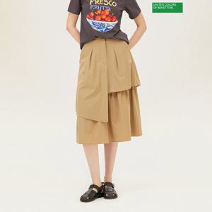 베네통 랩 더블 스커트 BASKA4531