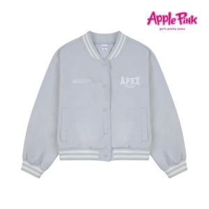 [애플핑크]직기 바시티 점퍼 (APF0T201GSC)