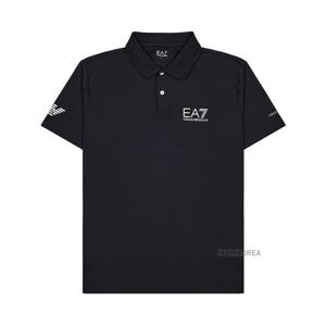[EA7] SS25 남성 로고 폴로 티셔츠 8NPF23 PJEMZ 1200