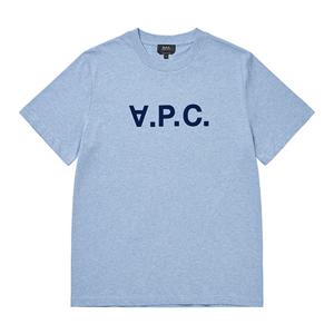 아페쎄 반팔 COHBM M26384 TPO BLEU CIEL CHINE/BLEU 벨벳로고 남성반팔티 여성반팔티 당일발송