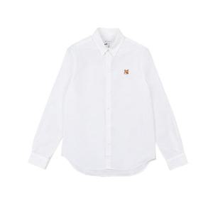 [로로모다] 메종키츠네 폭스 헤드 패치 클래식 남성 셔츠 / MM00409WC0026-P100