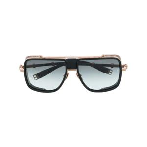 Balmain Eyewear 오버사이즈 틴트 선글라스 BPS104F