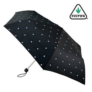 슈퍼슬림-2 폴카 도트 여성 수동 3단 우산 22cm 158g