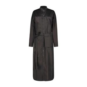 르메르 여성 블랙 Classic 라지 면 맥시 드레스 DR1094 LF1207 BK999 BLACK