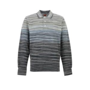미소니 긴팔 티셔츠 US24W20DBJ0014 SM90DE STRIPPED