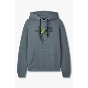 [엠포리오 아르마니][공식40프로할인]EMPORIO ARMANI 남성드래곤플라이자수코튼후디티셔츠A51512