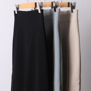 305I671S 트임 클래식 스커트 빅사이즈미시옷 여성큰