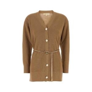 MICHAEL BY MICHAEL KORS 카멜 울 가디건 MF360O24VR DARKCAMEL