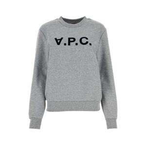 APC 멜란지 그레이 코튼 스웨트셔츠 COHBNM27907 TPI