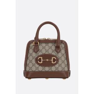 GUCCI GG 슈프림 캔버스 소재의 Gucci Horsebit 1955 미니 핸드백 64071692TCG8563