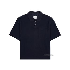 [WOOYOUNGMI] SS25 남성 포켓 폴로 티셔츠 W251TS14 744N