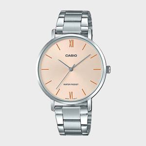 CASIO 카시오 LTP-VT01D-4B 여성 메탈밴드 심플 손목시계