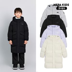 [네파키즈/택가239,000] 25FW 신상 KLF2001 시그니처 롱 덕다운 패딩