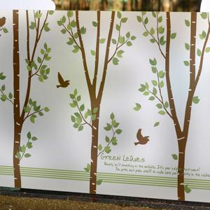 유리시트지 반투명칼라안개_꿈꾸는 자작나무_B01_W180xH90cm 유리창시트지