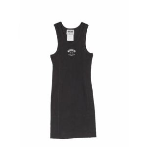[MOSCHINO] 라프리마 여성 니 Length 로고 리브 원피스 041437311555 블랙 /8