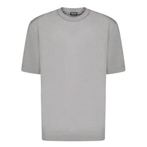 에르메네질도제냐 반팔 티셔츠 UF386A9 F718 N07 Beige