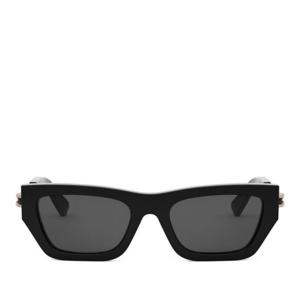 불가리 블랙 렉탱귤러 프레임 선글라스 BV40047I 01A BLACK 54