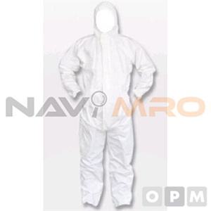 투피스 작업복/1BOX(24EA)/ 2XL/색상 흰색 사 자재