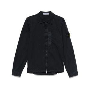 (명품) 스톤아일랜드 오버셔츠 자켓 올드 이펙트 네이비