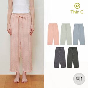 [띵크] 남/여 공용 시어서커 파자마 1종 택일