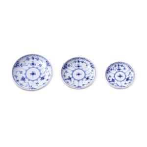 [로얄코펜하겐] 블루 하프 레이스 찬그릇 3종 대중소_1102019