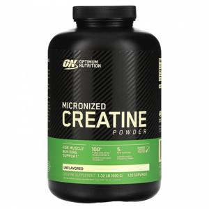 옵티멈 뉴트리션, 미분화된 크레아틴 파우더, 무향, 1.32lb (600g)