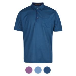 [파파브로] 유니크 도트패턴 클링 카라 반팔티 MB-KAH-TH681,2,3