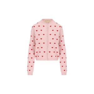 발렌티노 하트 인타르시아 버튼업 가디건 7B3KA12P9J0 BRQ TP940956191