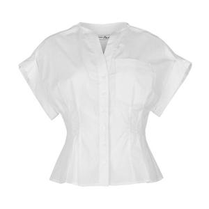 [파슨스] Perfect.Pintuck Shirt Blouse [PW2R4BL02]