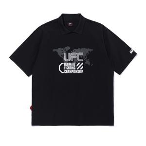 UFC UT 우븐 폴로 U1PST1101BK