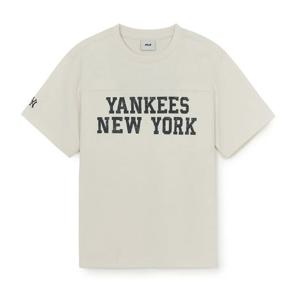MLB키즈 STREET 숫자 아트웍 반팔티셔츠 (7ATSB365350CRM)
