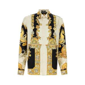 VERSACE Printed silk shirt 10194381A14567 5W800