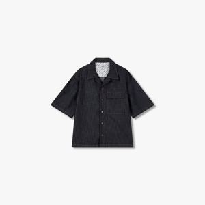 톰보이  (UNI) 논페이드 데님 셔츠 (91U5221175)