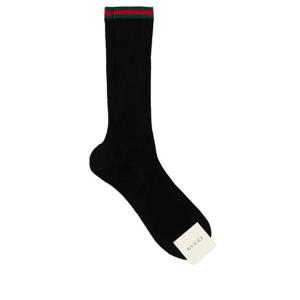 GUCCI Black cotton blend socks 7965294GAG7 1000