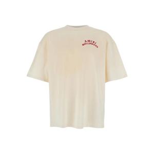 아미리 반팔 티셔츠 AMJYTE1204IVORYRED White