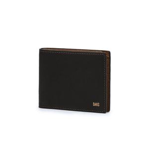 [닥스핸드백] 블랙 브라운 컬러 콤비 DAKS 로고 DBWA5E702BK