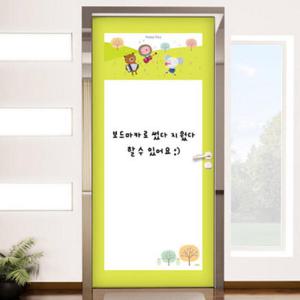 아트박스/꾸밈 cj919-칠판현관문시트지_신나는악기연주