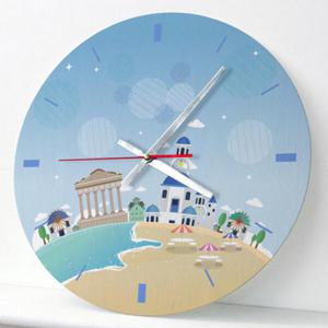 아트박스/꾸밈 cj689-세계의랜드마크4(유럽)_인테리어벽시계